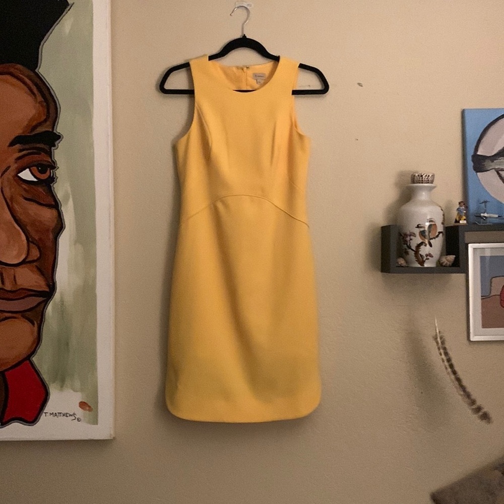 Sunny Yellow Cremieux Dress